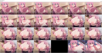 [260503][ゆずてぃー] ぼっちちゃんのパイズリアニメ screenshot 1