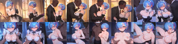 Patreon (BestWaifus) Rem screen