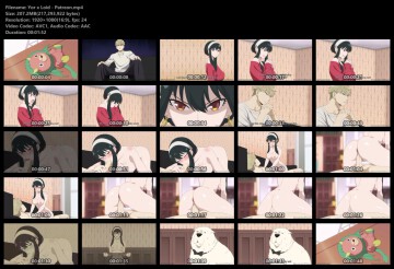 [250905][138232874][Ranzanichan] Yor x Loid Full animation screenshot 1