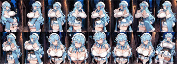 Nankoai Yukihana Lamy 雪花ラミィ(Hololive) req def.costume alley encounter orc (Patreon) screen