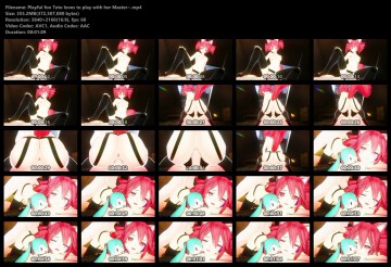[260929][Noxelle] Playful fox Teto loves to play with her Master~ screenshot 1